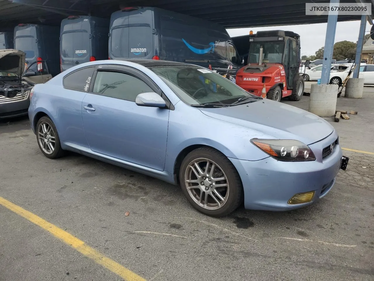 2008 Toyota Scion Tc VIN: JTKDE167X80230095 Lot: 75660324