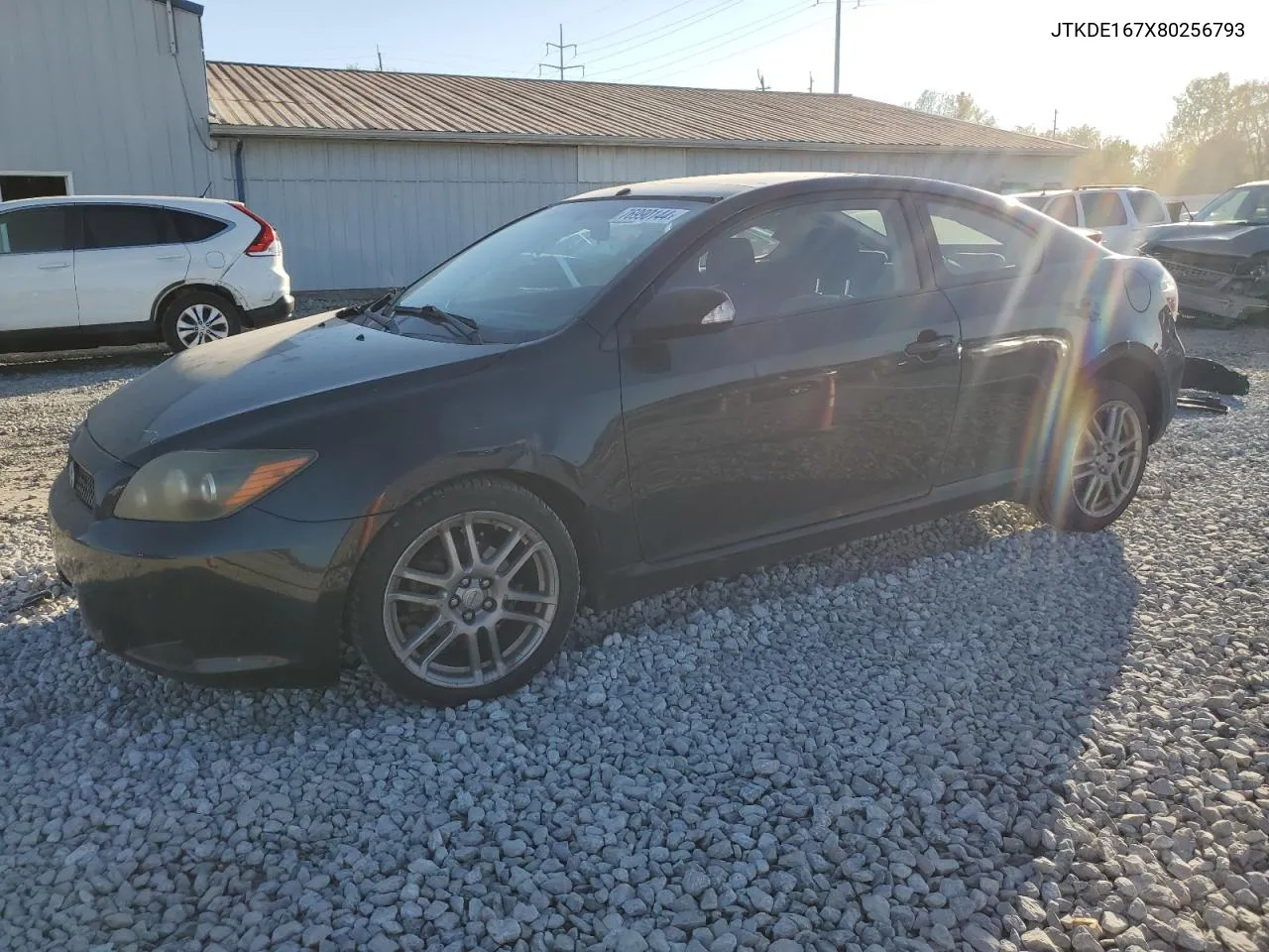 2008 Toyota Scion Tc VIN: JTKDE167X80256793 Lot: 76990144