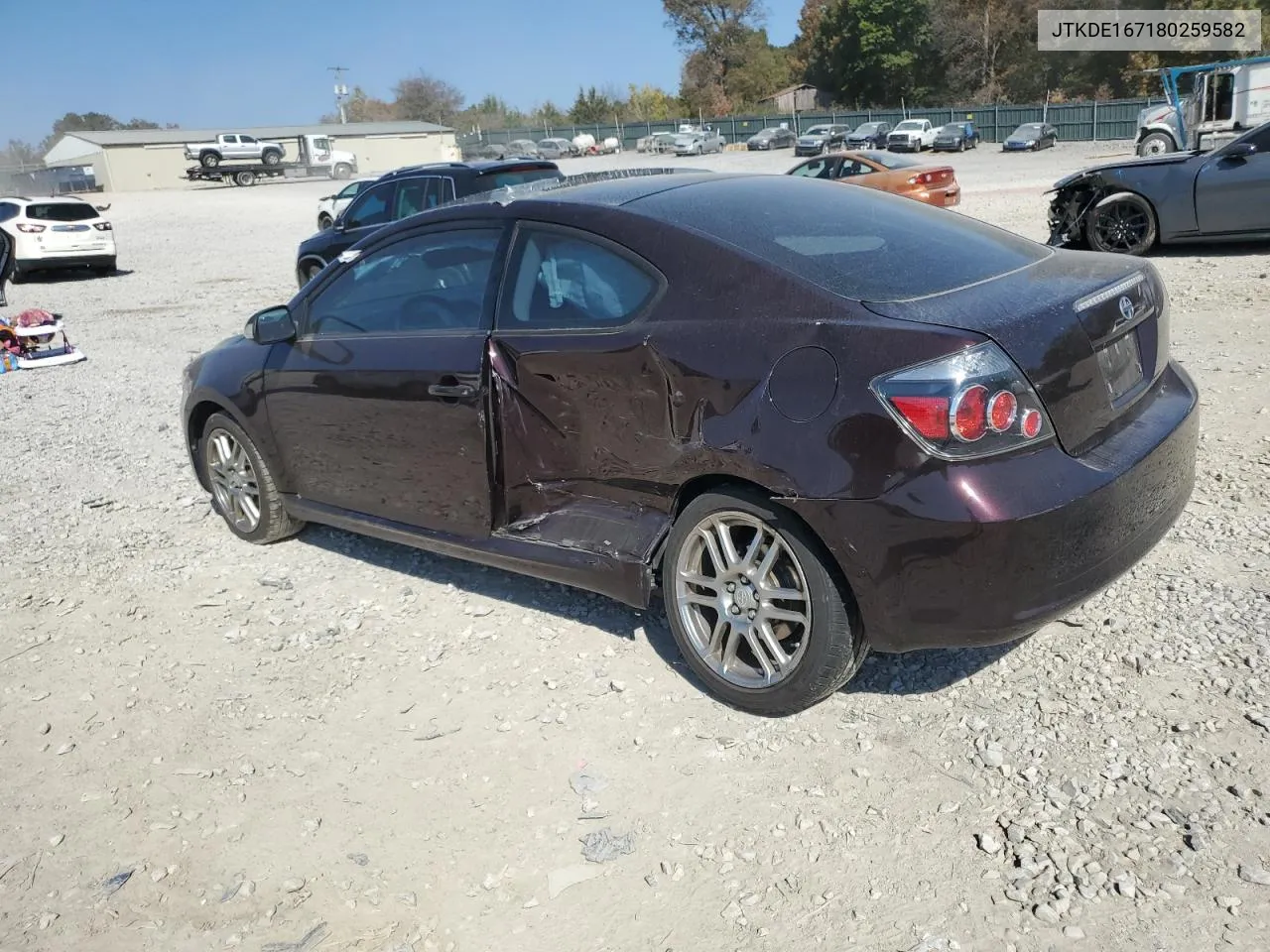 2008 Toyota Scion Tc VIN: JTKDE167180259582 Lot: 77895284