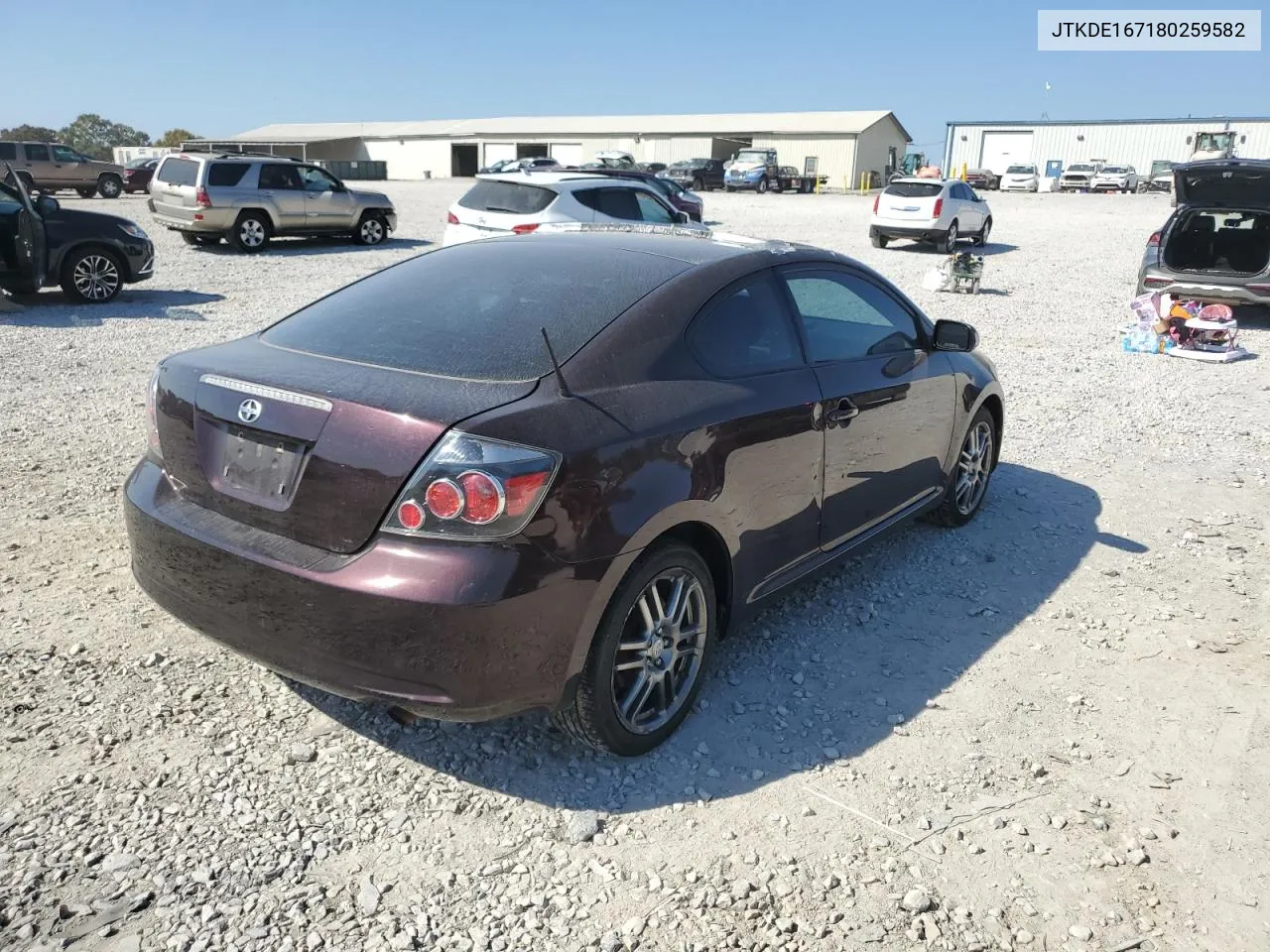 2008 Toyota Scion Tc VIN: JTKDE167180259582 Lot: 77895284