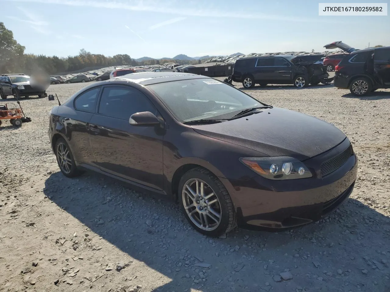 2008 Toyota Scion Tc VIN: JTKDE167180259582 Lot: 77895284