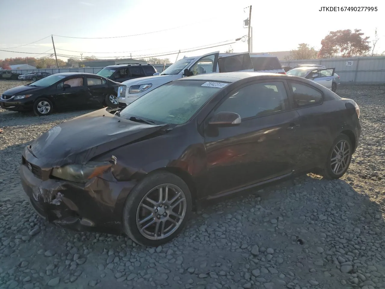 2009 Toyota Scion Tc VIN: JTKDE167490277995 Lot: 75942314