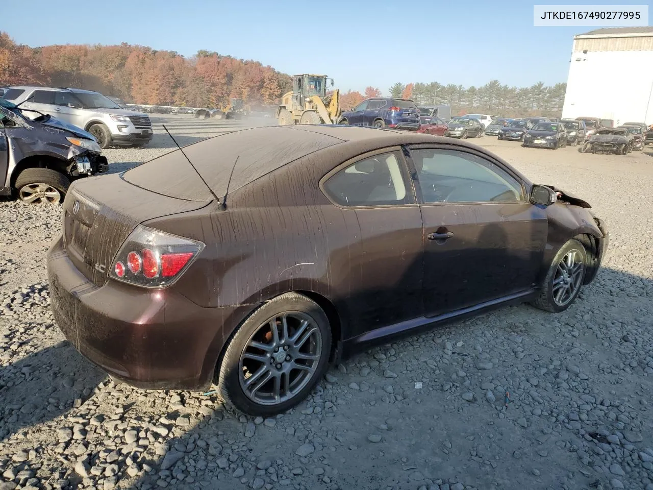 2009 Toyota Scion Tc VIN: JTKDE167490277995 Lot: 75942314