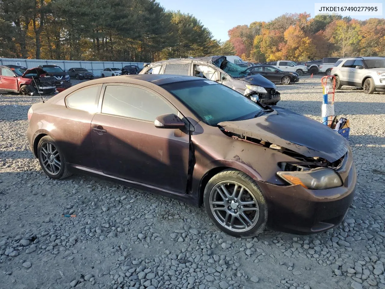 2009 Toyota Scion Tc VIN: JTKDE167490277995 Lot: 75942314