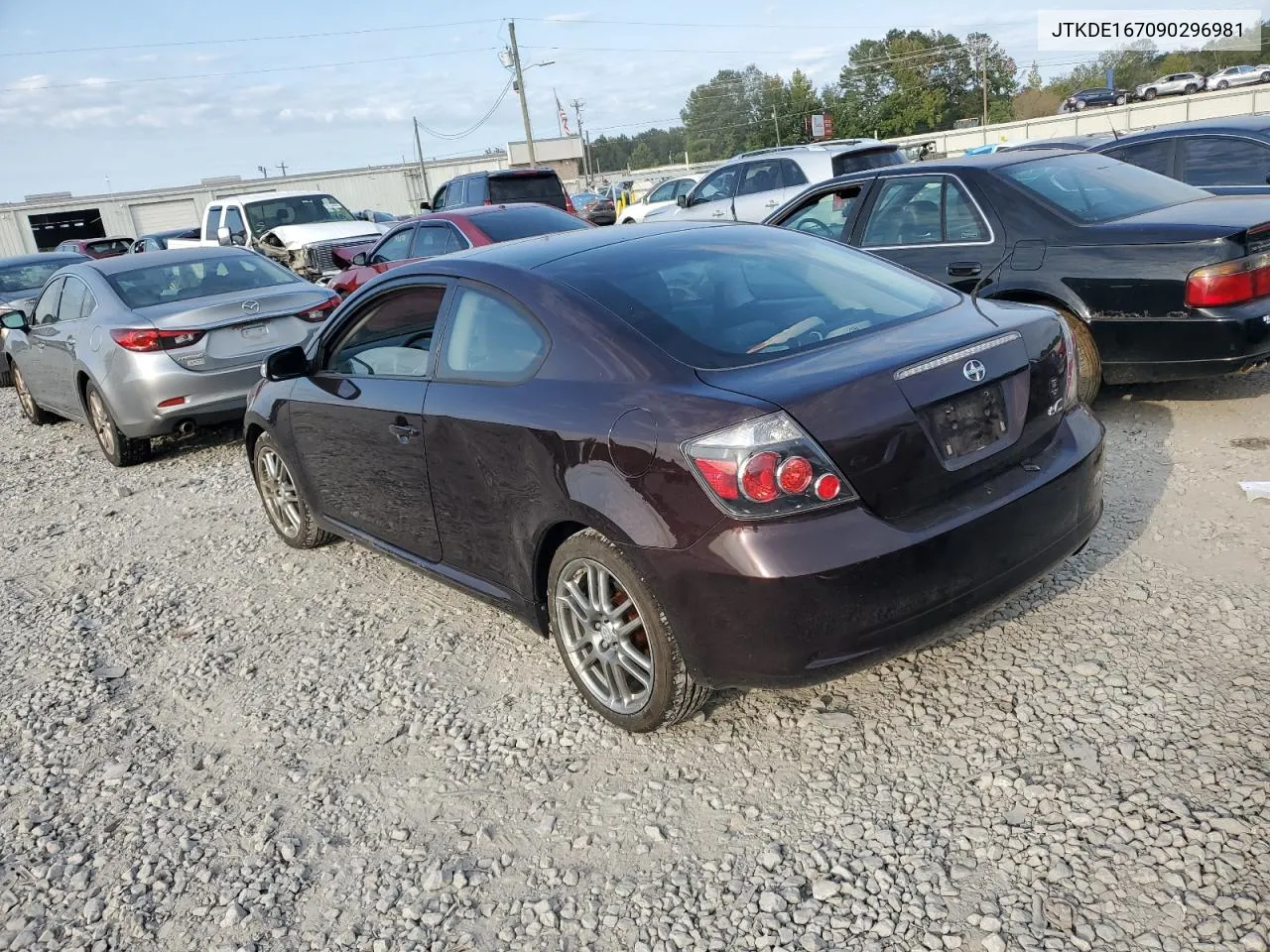 2009 Toyota Scion Tc VIN: JTKDE167090296981 Lot: 75960574