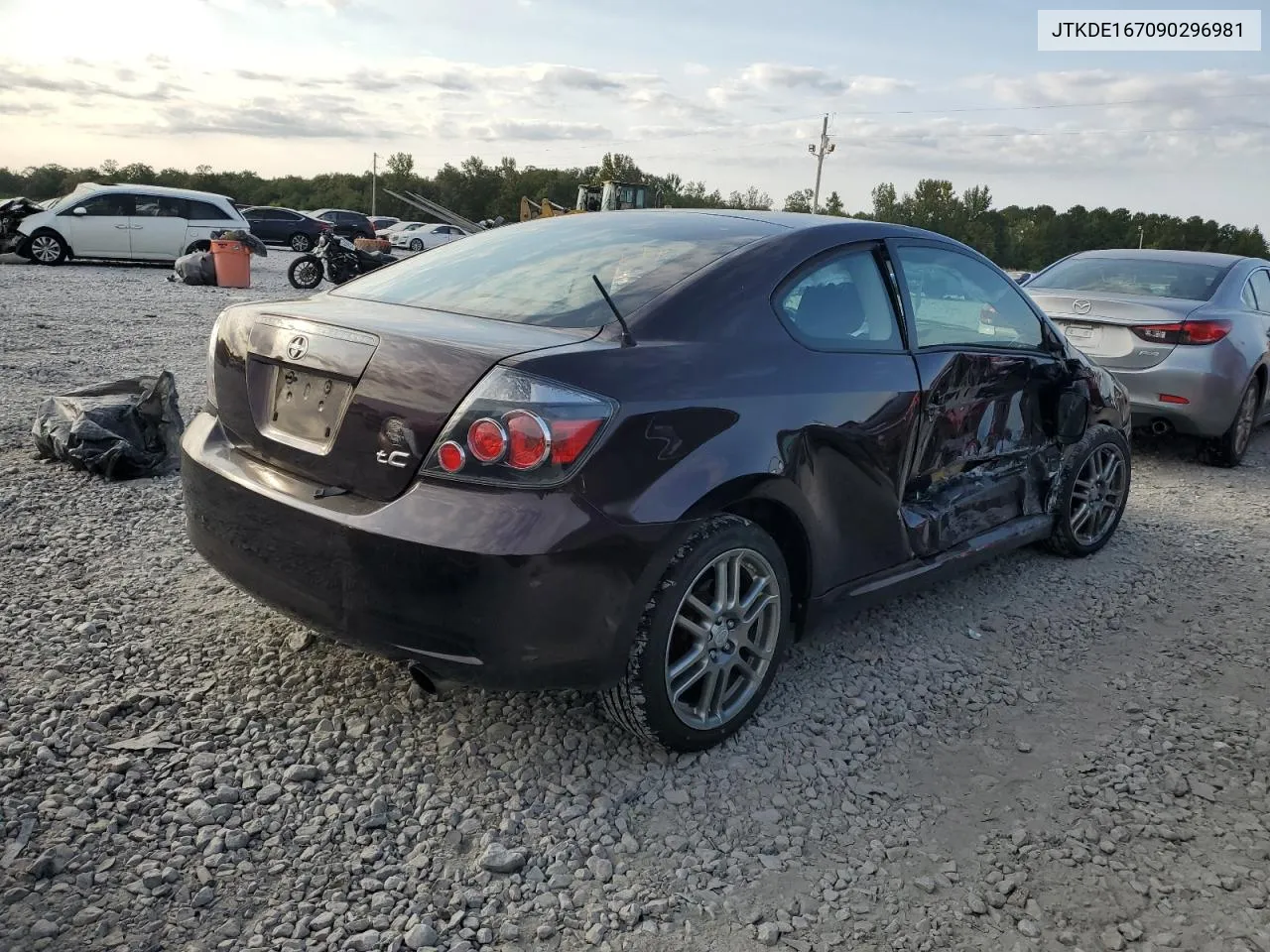 2009 Toyota Scion Tc VIN: JTKDE167090296981 Lot: 75960574