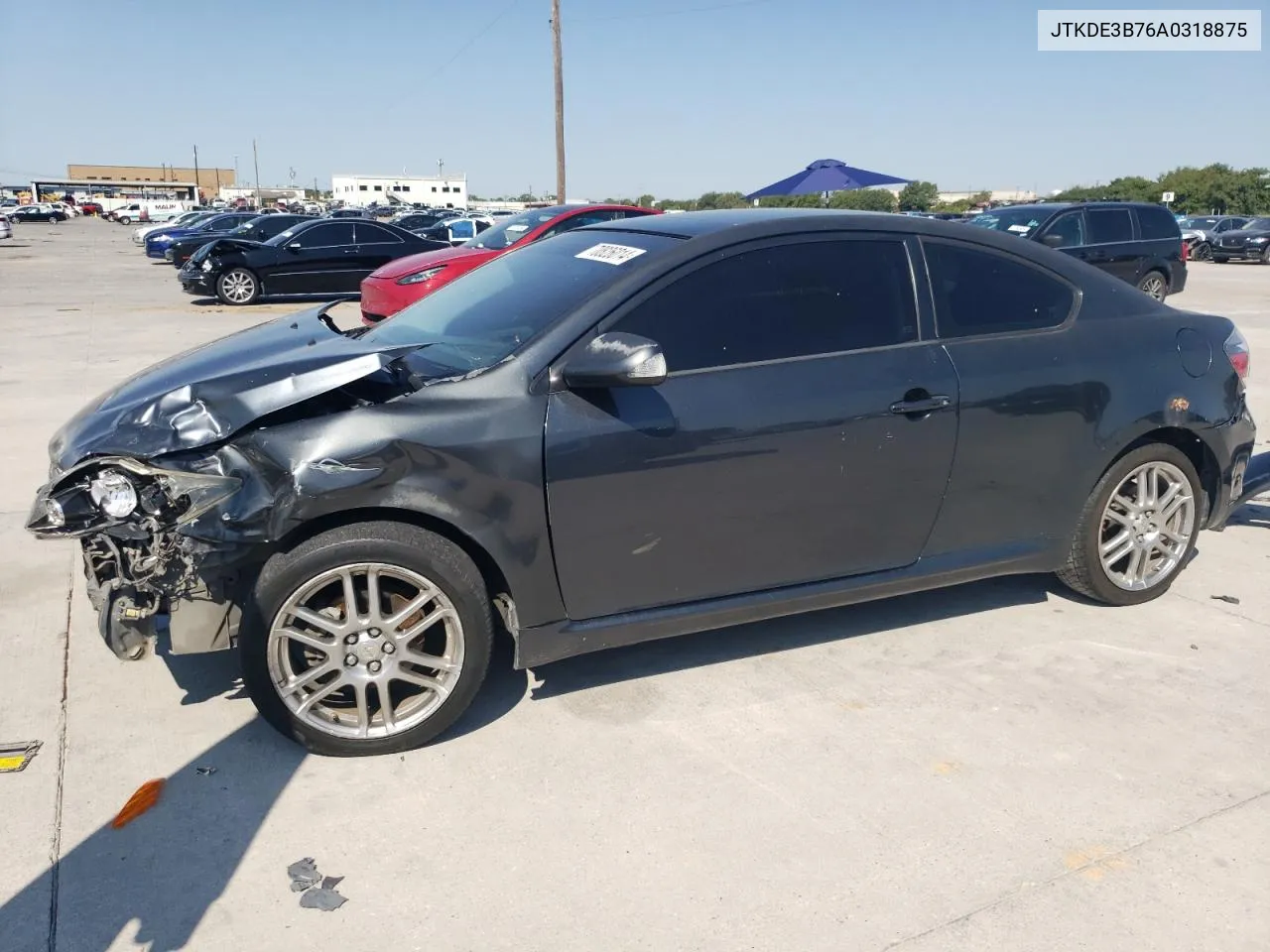 2010 Toyota Scion Tc VIN: JTKDE3B76A0318875 Lot: 70826014