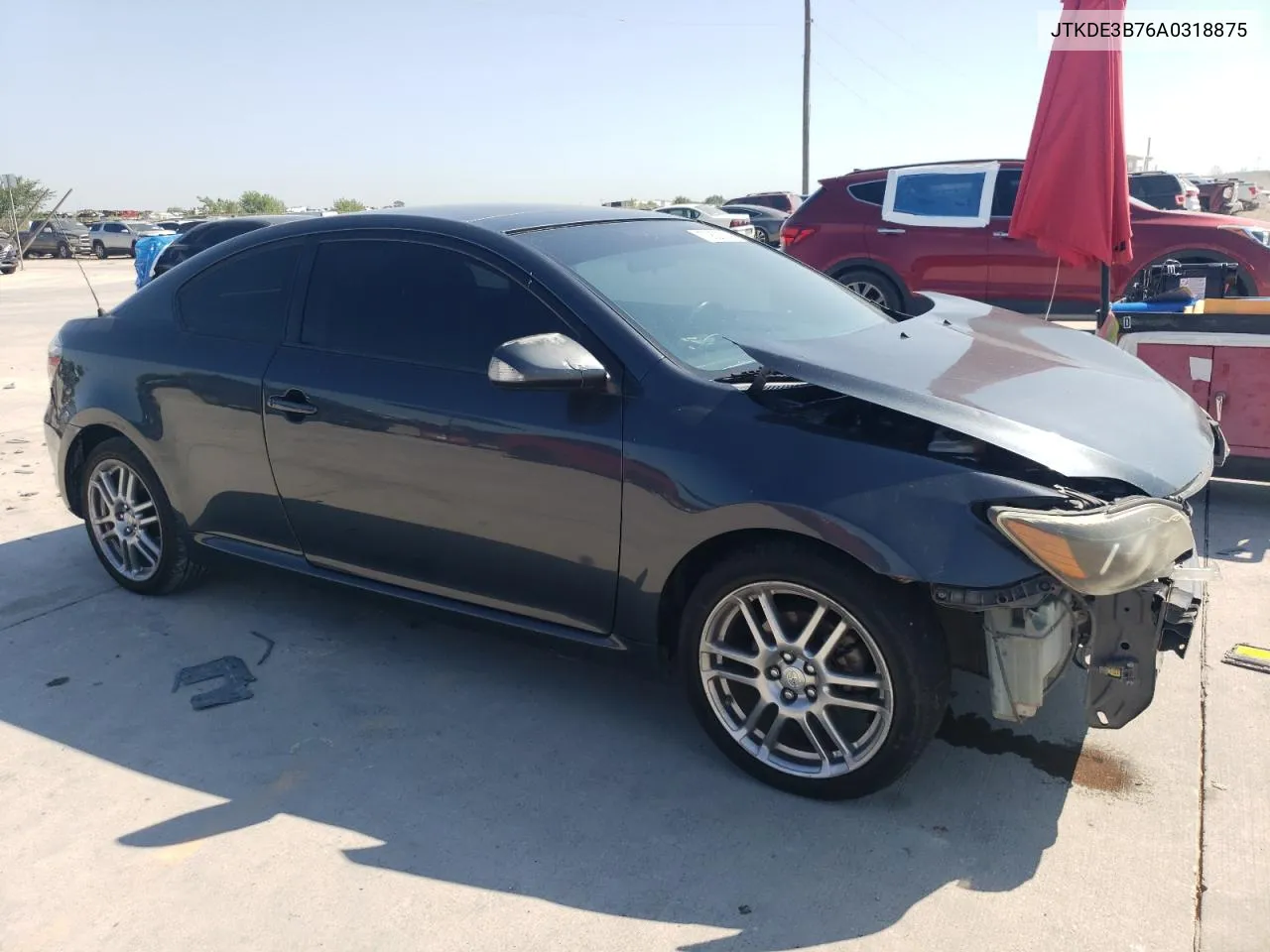 2010 Toyota Scion Tc VIN: JTKDE3B76A0318875 Lot: 70826014