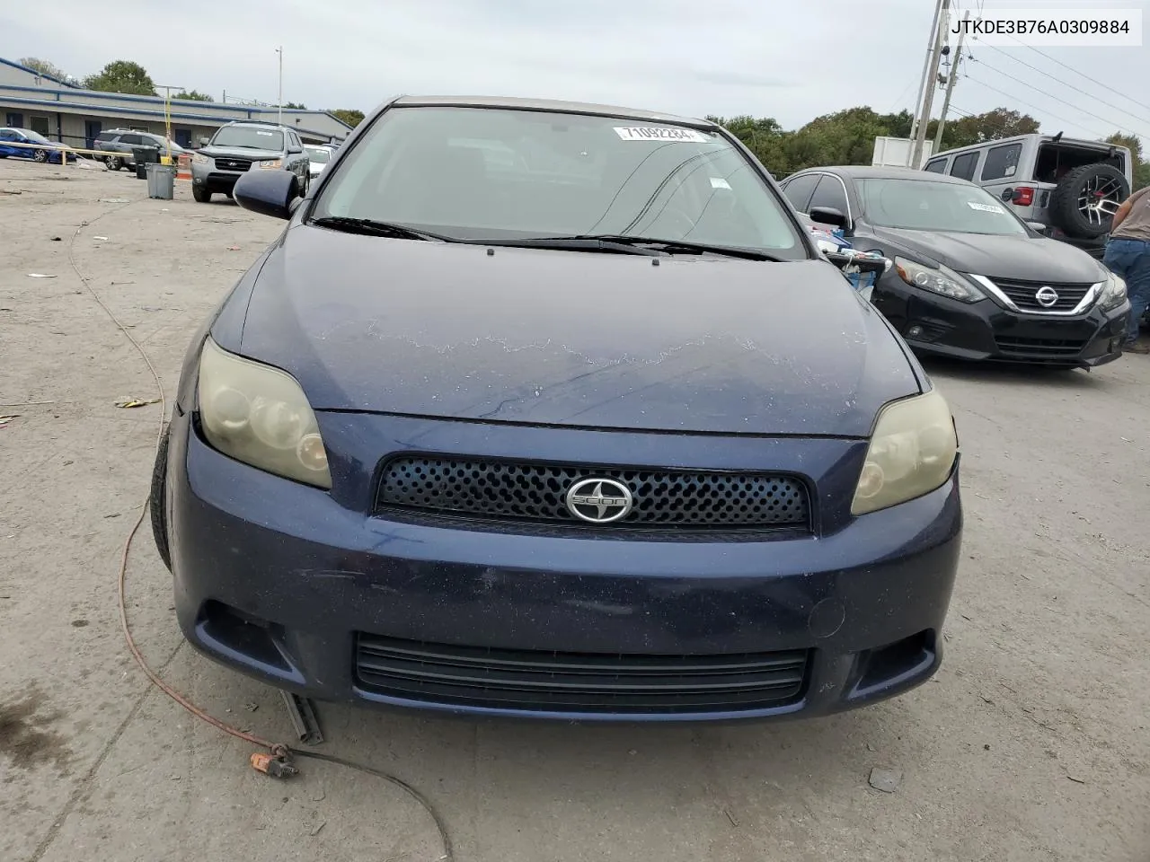 2010 Toyota Scion Tc VIN: JTKDE3B76A0309884 Lot: 71092284