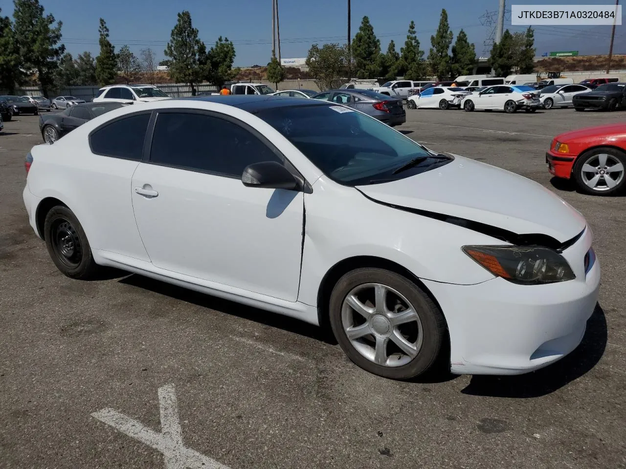 2010 Toyota Scion Tc VIN: JTKDE3B71A0320484 Lot: 72080474