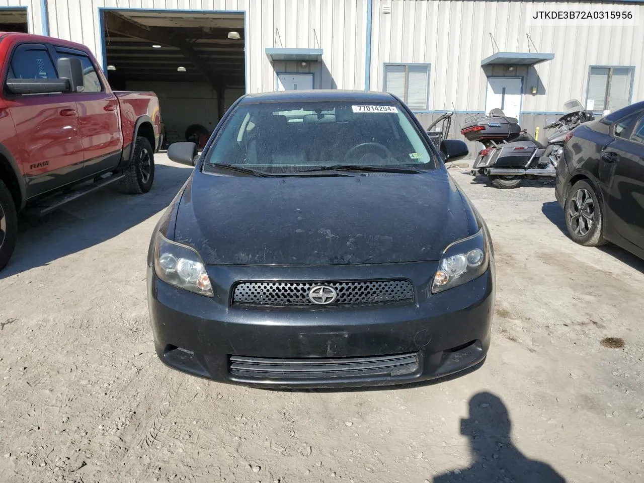 2010 Toyota Scion Tc VIN: JTKDE3B72A0315956 Lot: 77014294