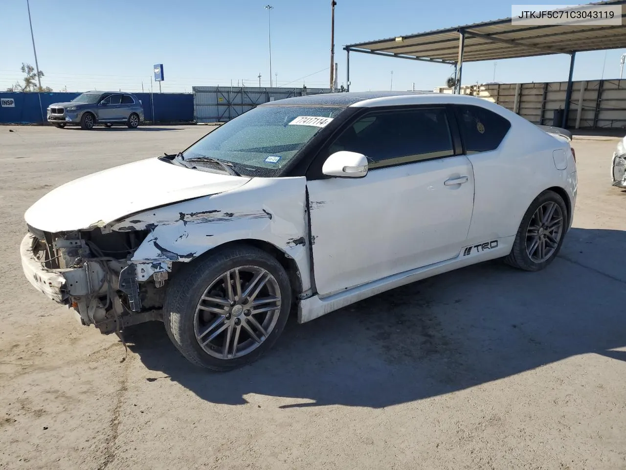 2012 Toyota Scion Tc VIN: JTKJF5C71C3043119 Lot: 77417114