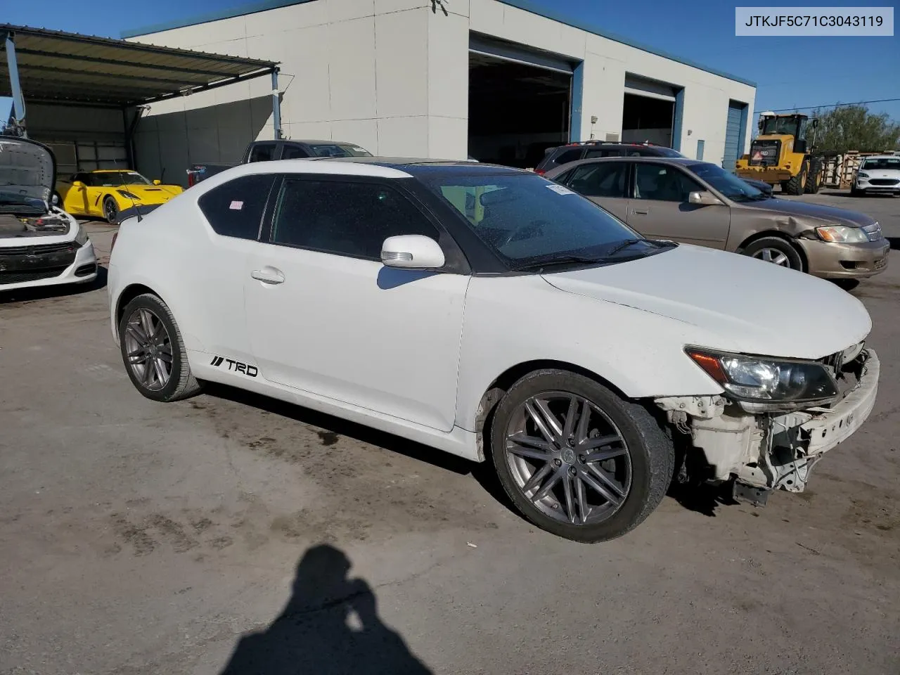 2012 Toyota Scion Tc VIN: JTKJF5C71C3043119 Lot: 77417114