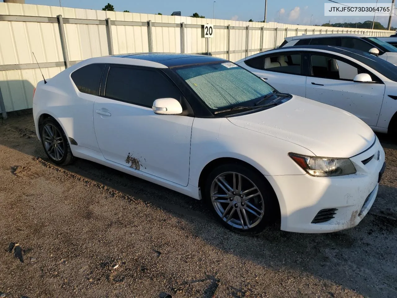 2013 Toyota Scion Tc VIN: JTKJF5C73D3064765 Lot: 73640804