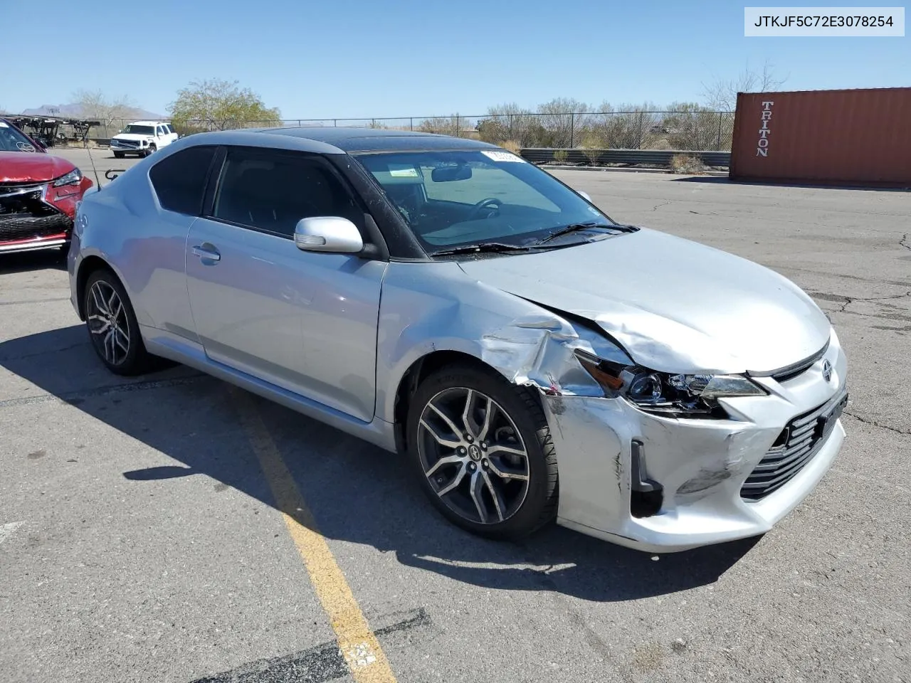 2014 Toyota Scion Tc VIN: JTKJF5C72E3078254 Lot: 72030564