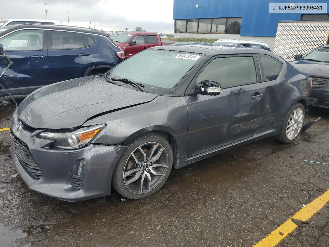 2015 Toyota Scion Tc VIN: JTKJF5C79F3096431 Lot: 61886214