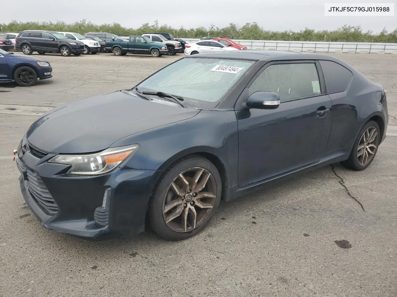 2016 Toyota Scion Tc VIN: JTKJF5C79GJ015988 Lot: 80487494