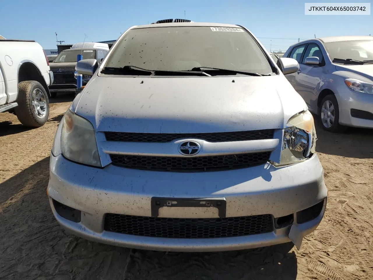 2006 Toyota Scion Xa VIN: JTKKT604X65003742 Lot: 73529204