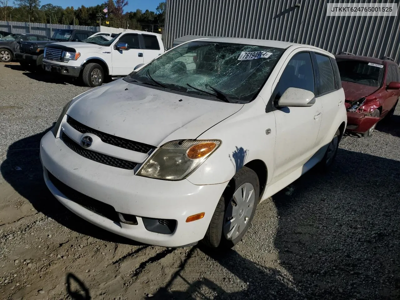 2006 Toyota Scion Xa VIN: JTKKT624765001525 Lot: 76194914