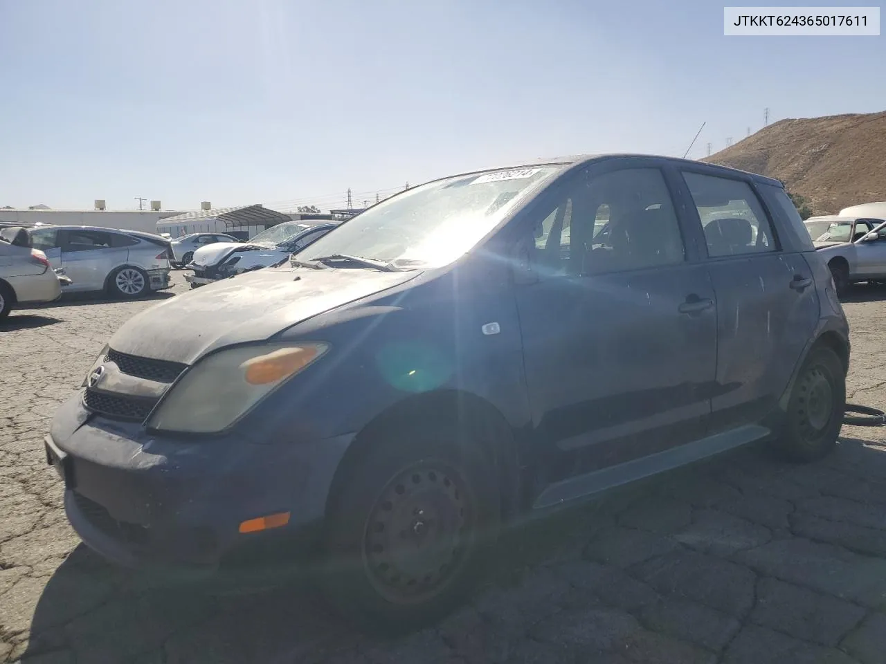 2006 Toyota Scion Xa VIN: JTKKT624365017611 Lot: 77026214