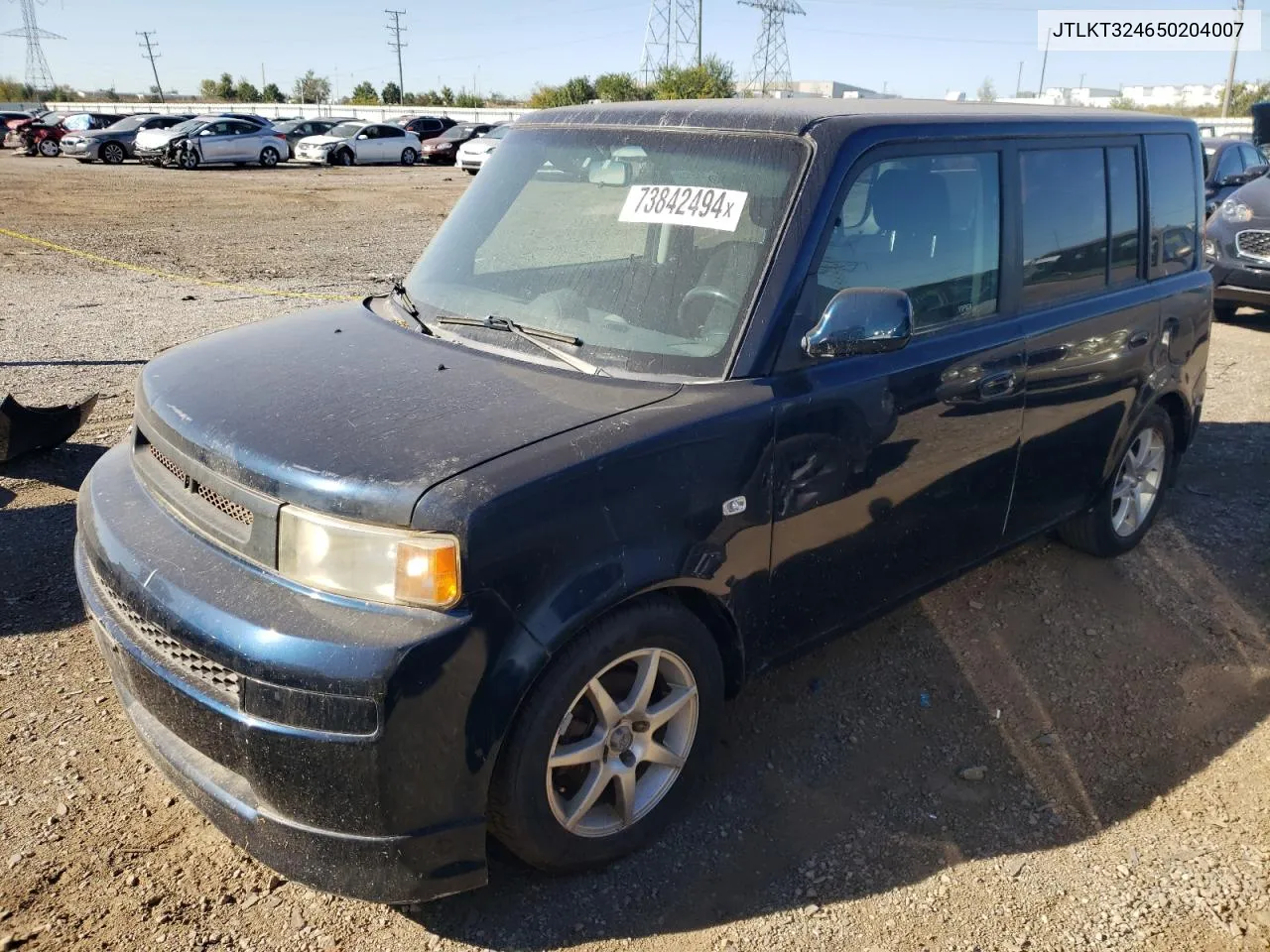 2005 Toyota Scion Xb VIN: JTLKT324650204007 Lot: 73842494