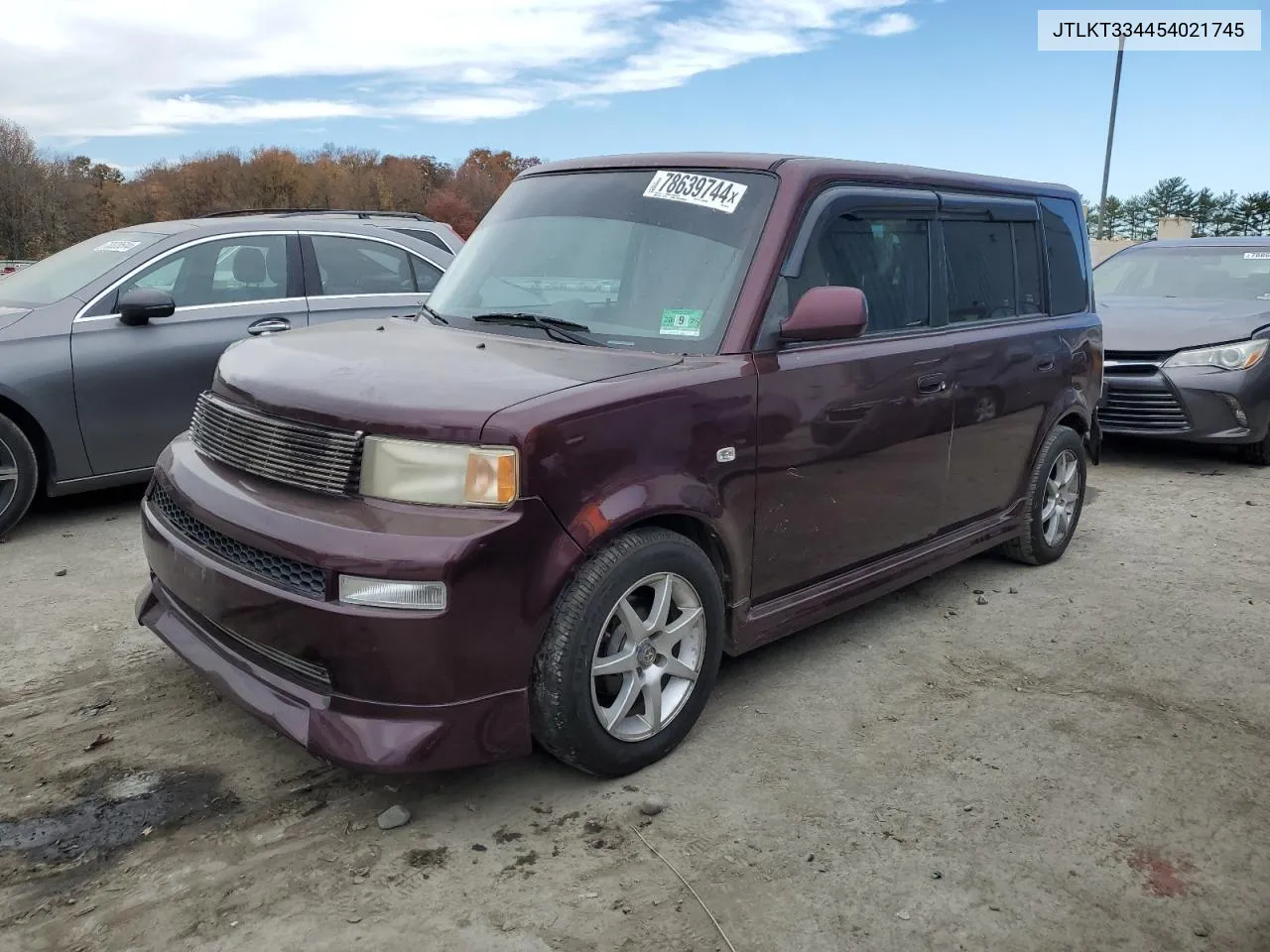 2005 Toyota Scion Xb VIN: JTLKT334454021745 Lot: 78639744