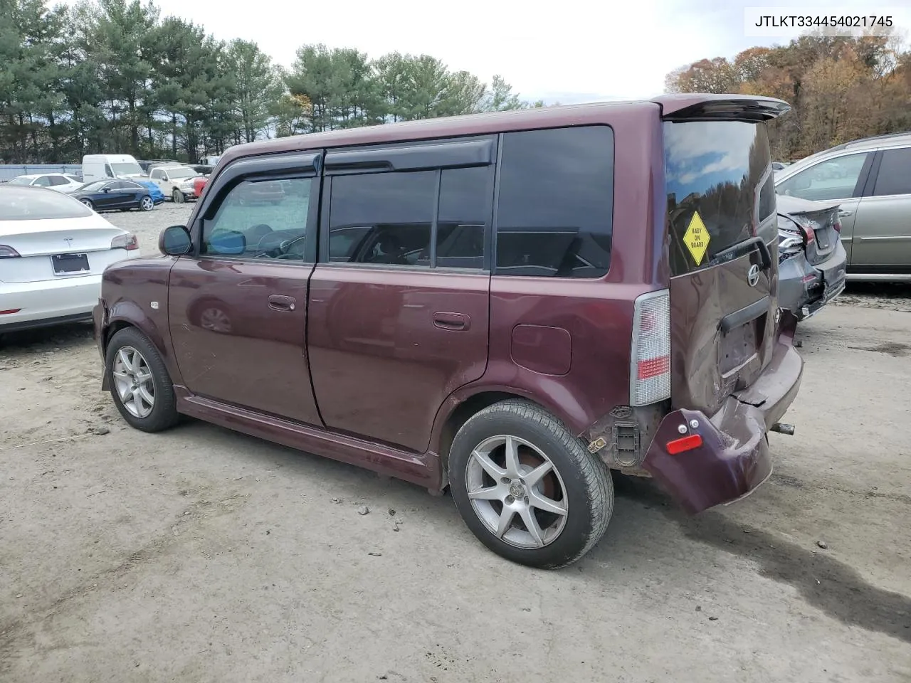 2005 Toyota Scion Xb VIN: JTLKT334454021745 Lot: 78639744