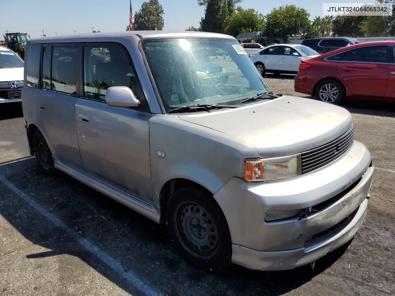 2006 Toyota Scion Xb VIN: JTLKT324064065342 Lot: 69830044