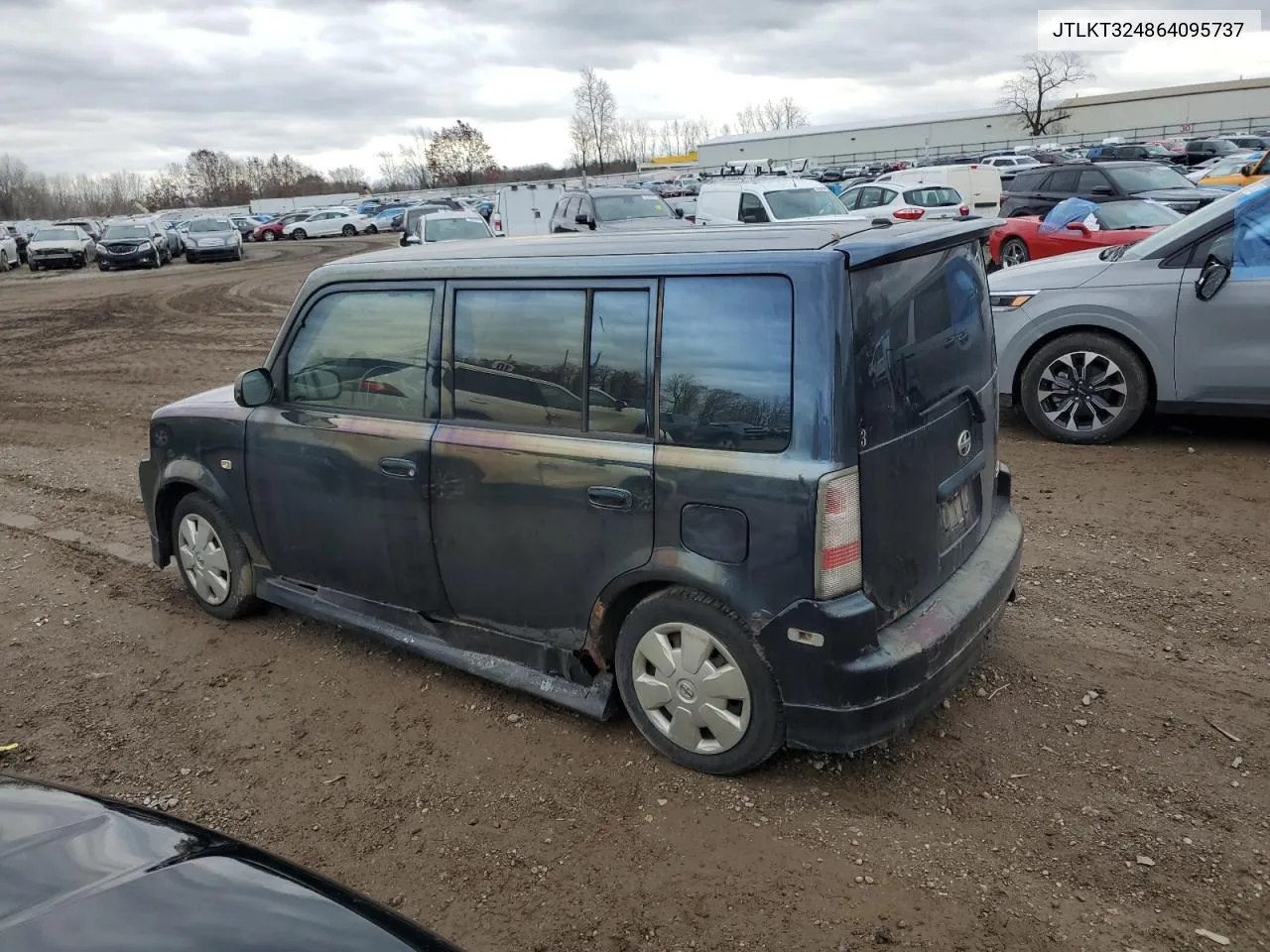 2006 Toyota Scion Xb VIN: JTLKT324864095737 Lot: 78208264