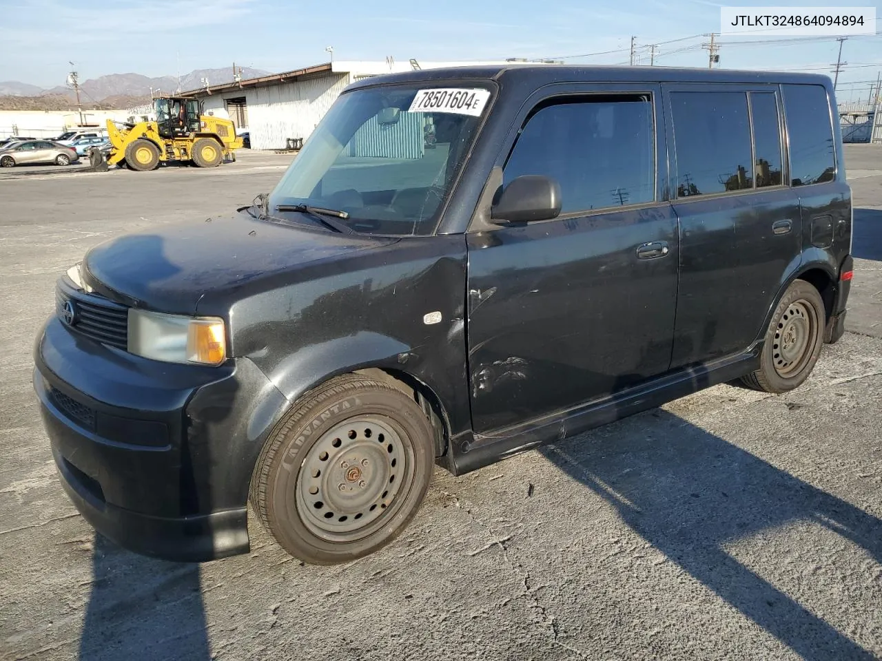 2006 Toyota Scion Xb VIN: JTLKT324864094894 Lot: 78501604