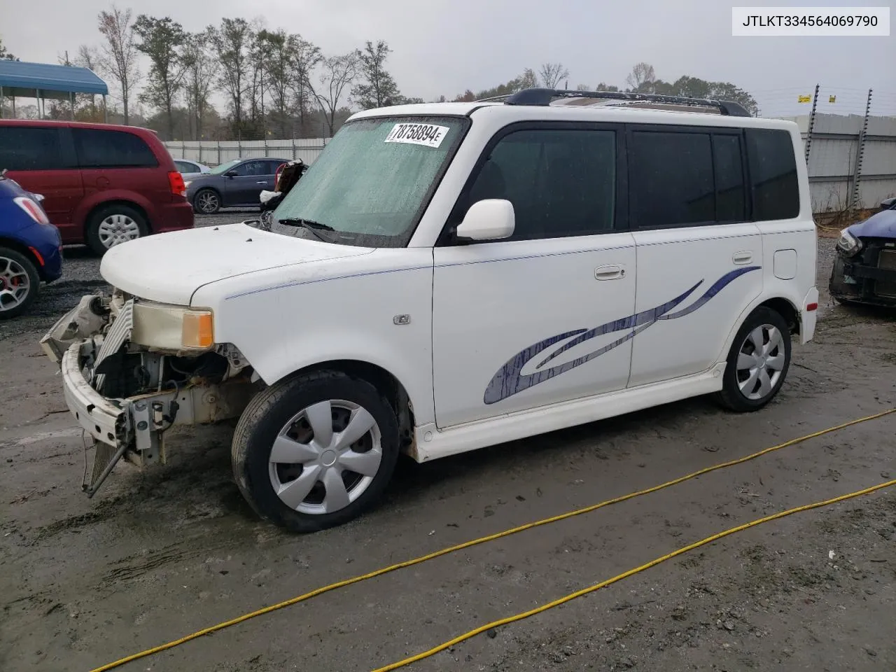 2006 Toyota Scion Xb VIN: JTLKT334564069790 Lot: 78758894