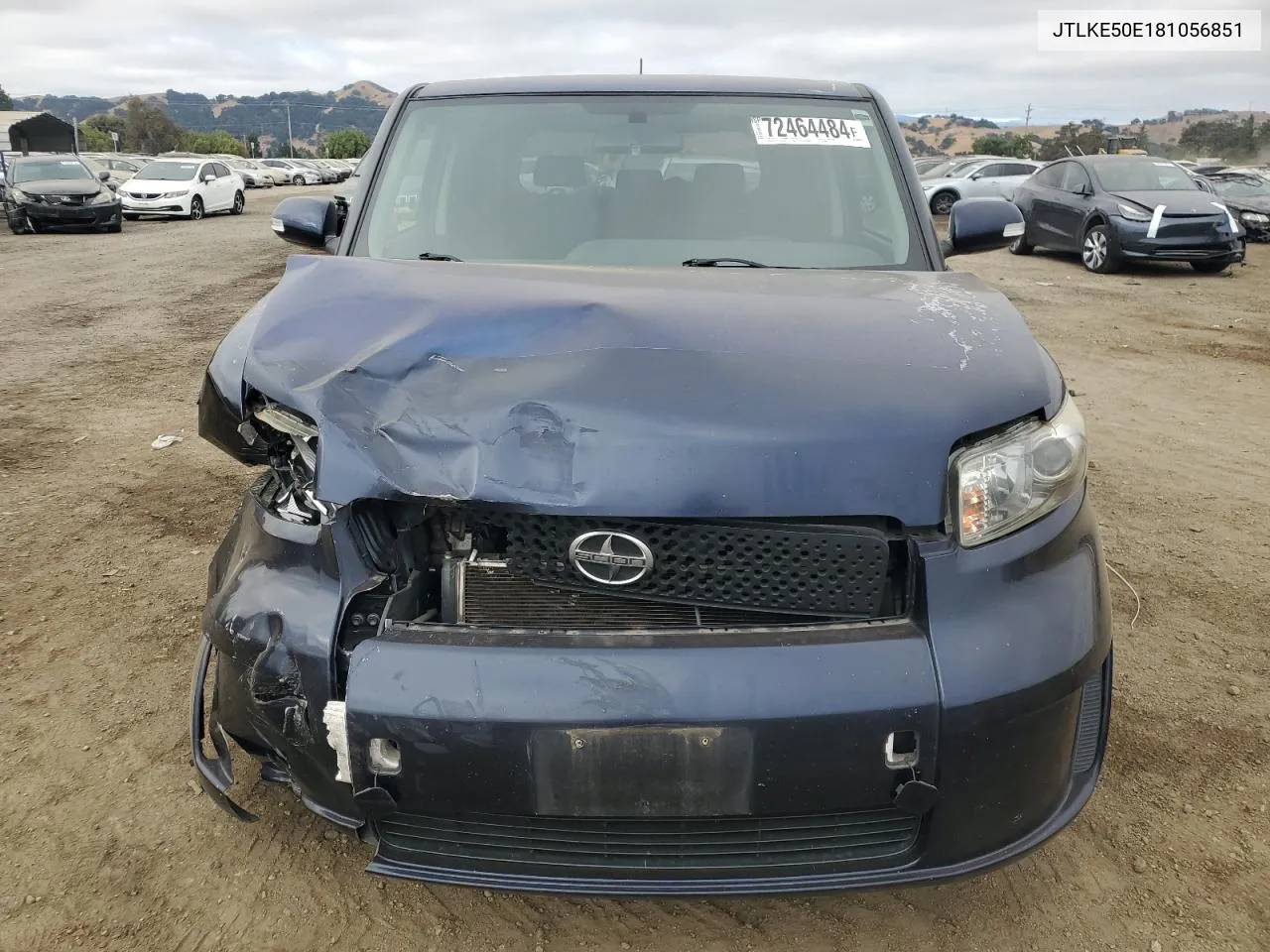 2008 Toyota Scion Xb VIN: JTLKE50E181056851 Lot: 72464484