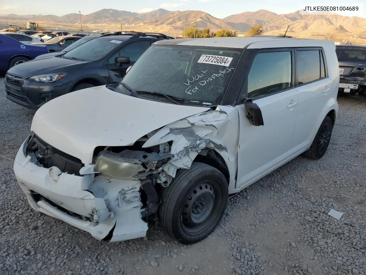 2008 Toyota Scion Xb VIN: JTLKE50E081004689 Lot: 73725084