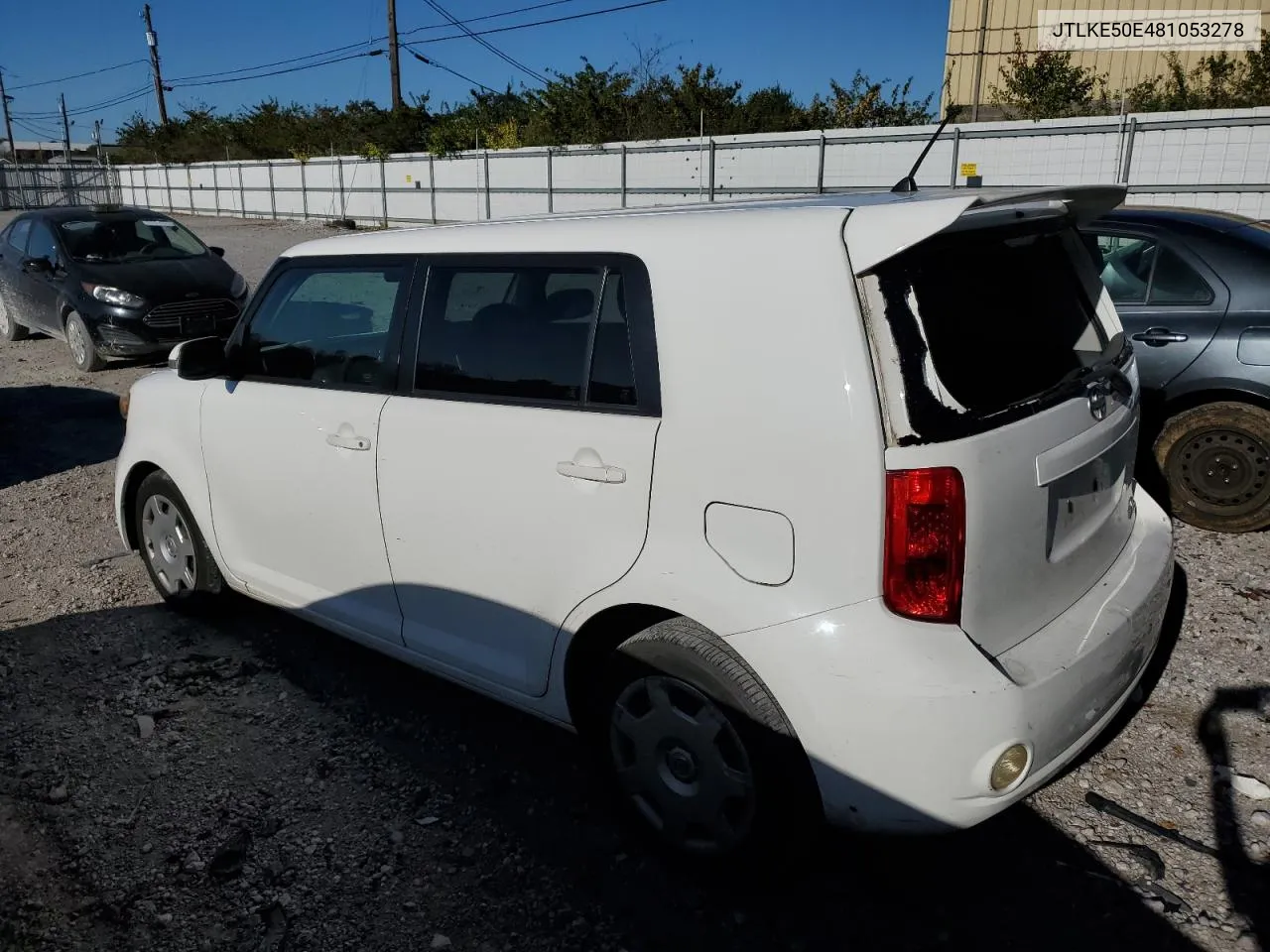 2008 Toyota Scion Xb VIN: JTLKE50E481053278 Lot: 74966674