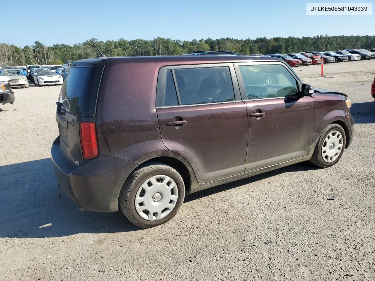 2008 Toyota Scion Xb VIN: JTLKE50E581043939 Lot: 75480624