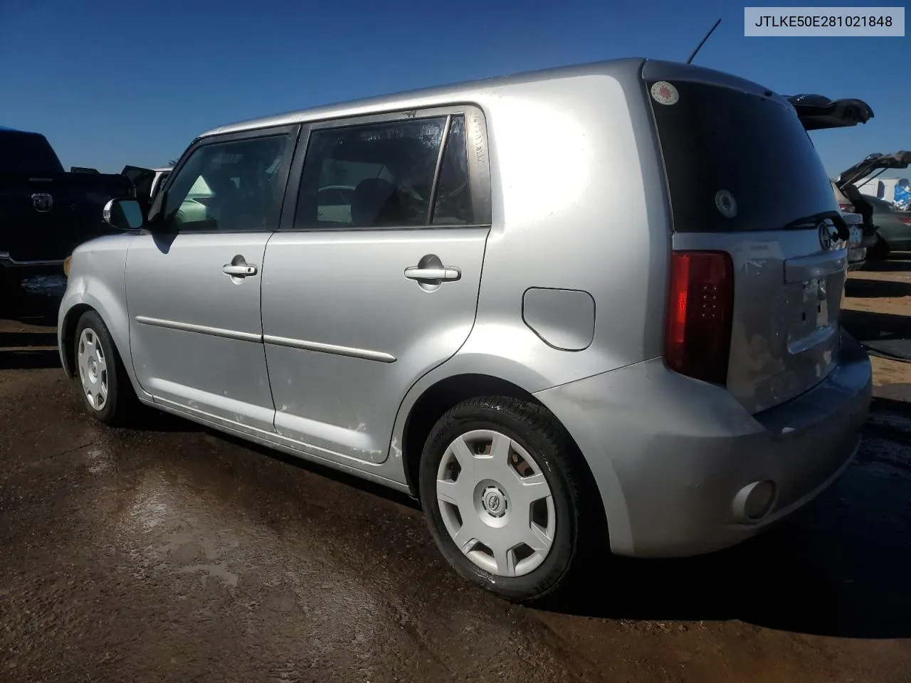 2008 Toyota Scion Xb VIN: JTLKE50E281021848 Lot: 77388924