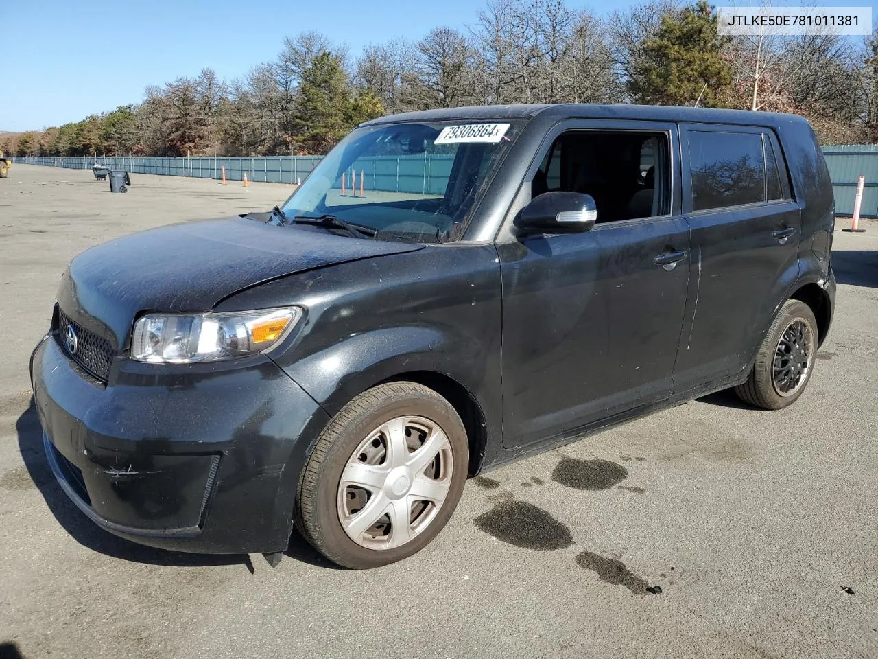 2008 Toyota Scion Xb VIN: JTLKE50E781011381 Lot: 79306864