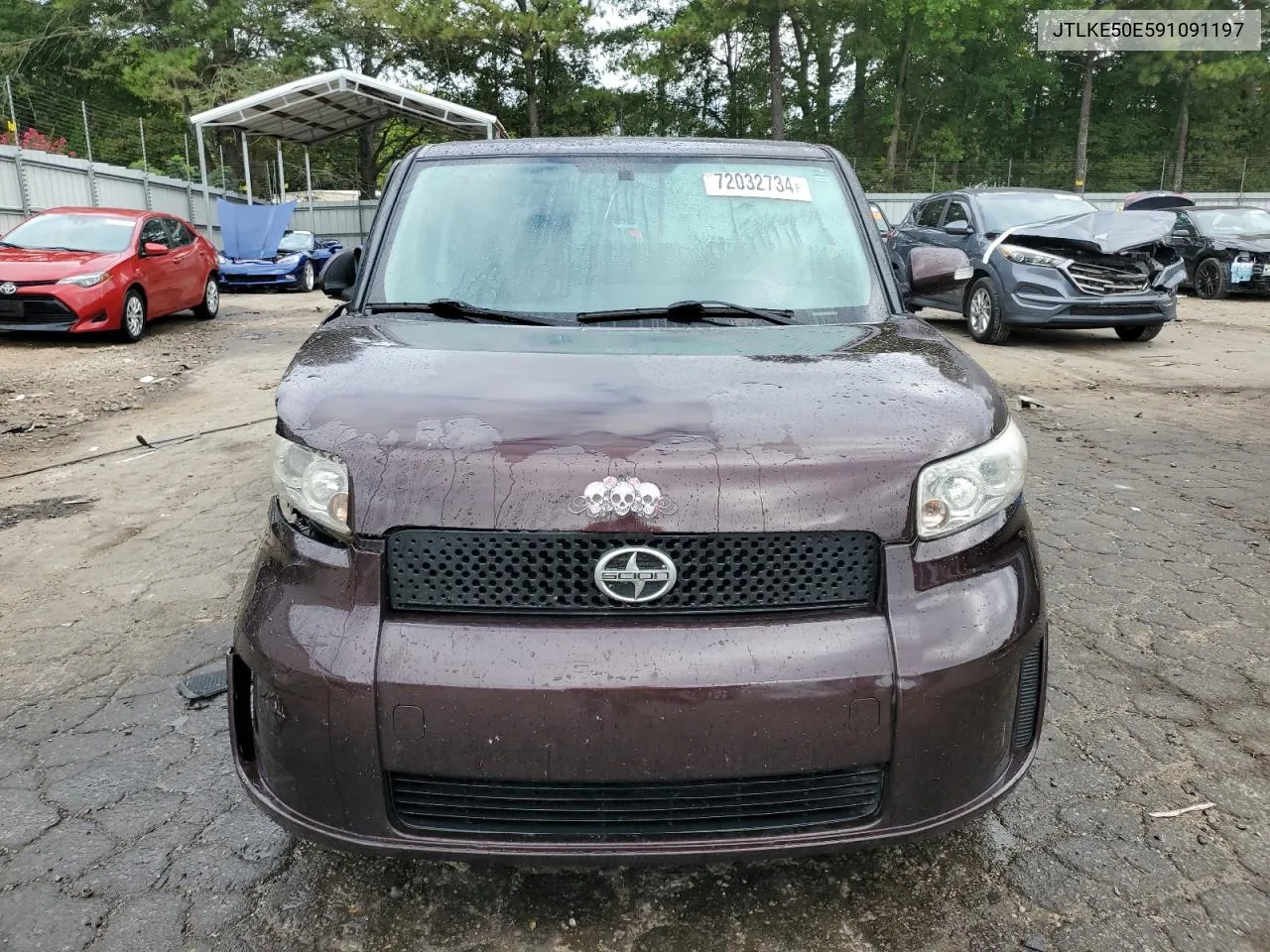 2009 Toyota Scion Xb VIN: JTLKE50E591091197 Lot: 72032734