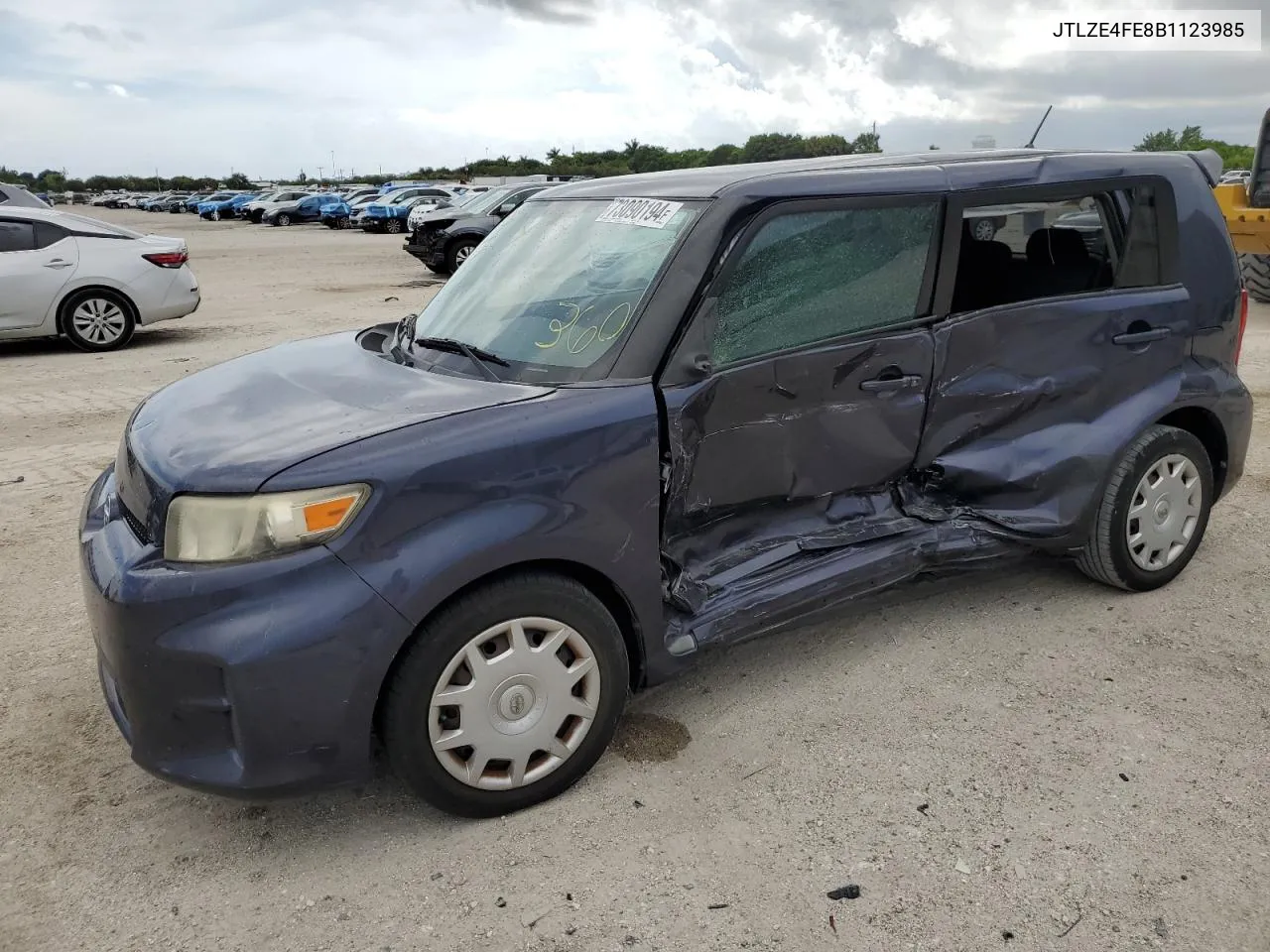 2011 Toyota Scion Xb VIN: JTLZE4FE8B1123985 Lot: 73090194