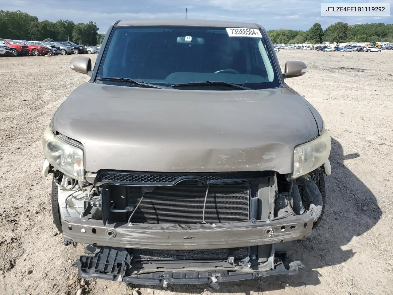 2011 Toyota Scion Xb VIN: JTLZE4FE1B1119292 Lot: 73588504