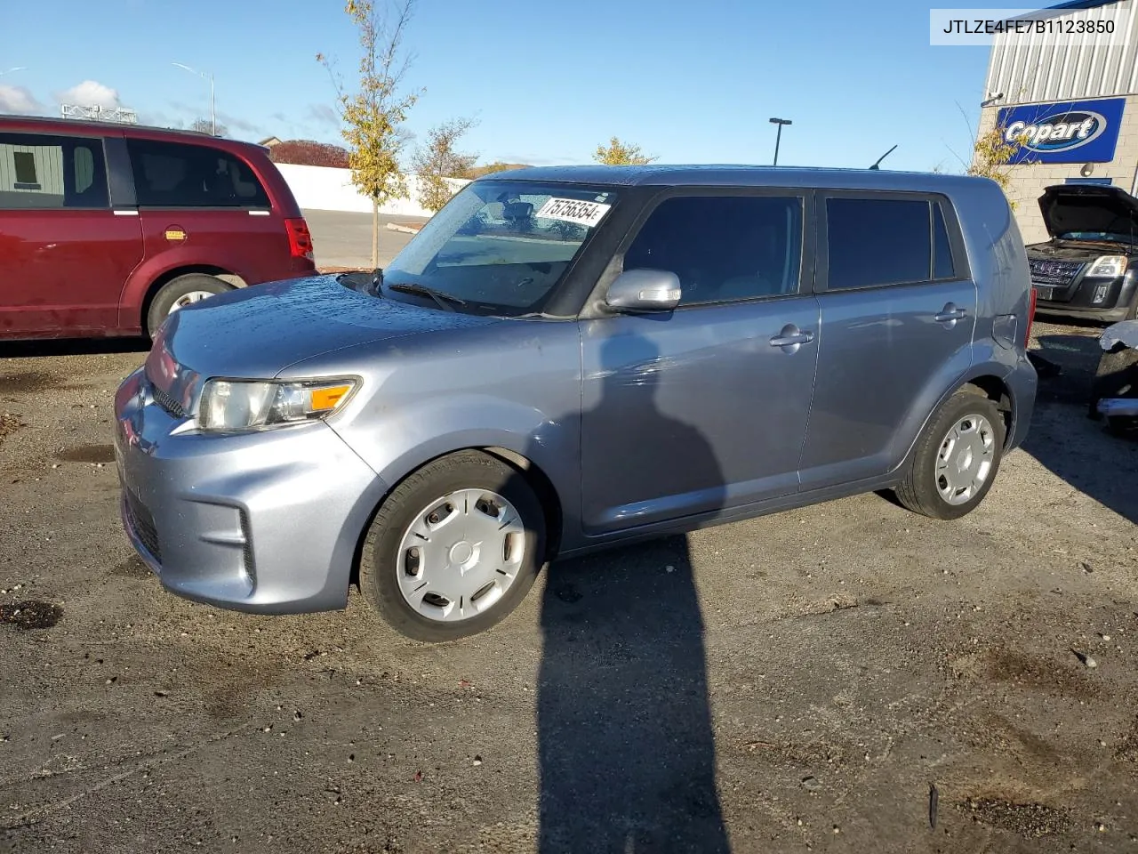 2011 Toyota Scion Xb VIN: JTLZE4FE7B1123850 Lot: 75756354