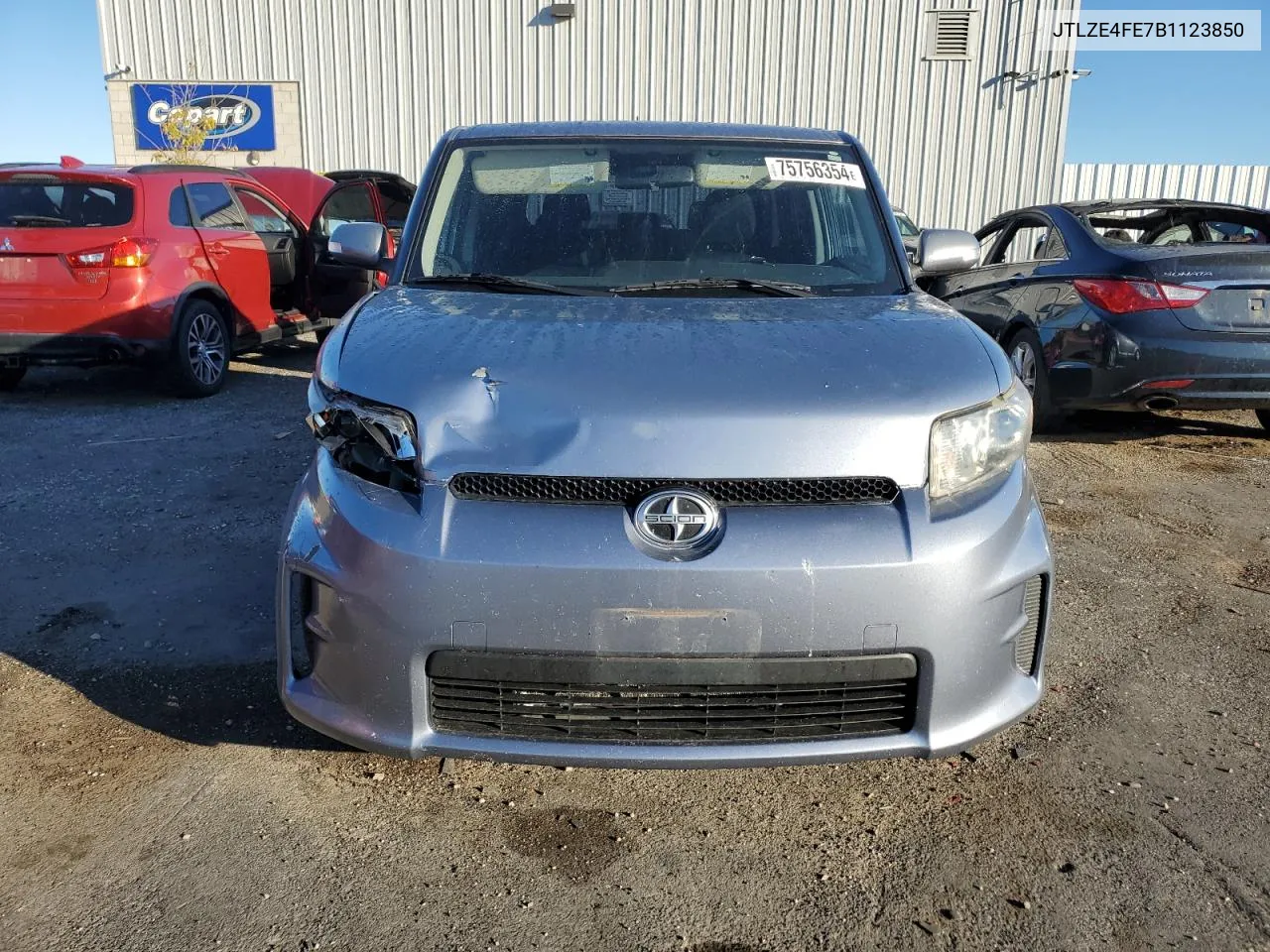 2011 Toyota Scion Xb VIN: JTLZE4FE7B1123850 Lot: 75756354