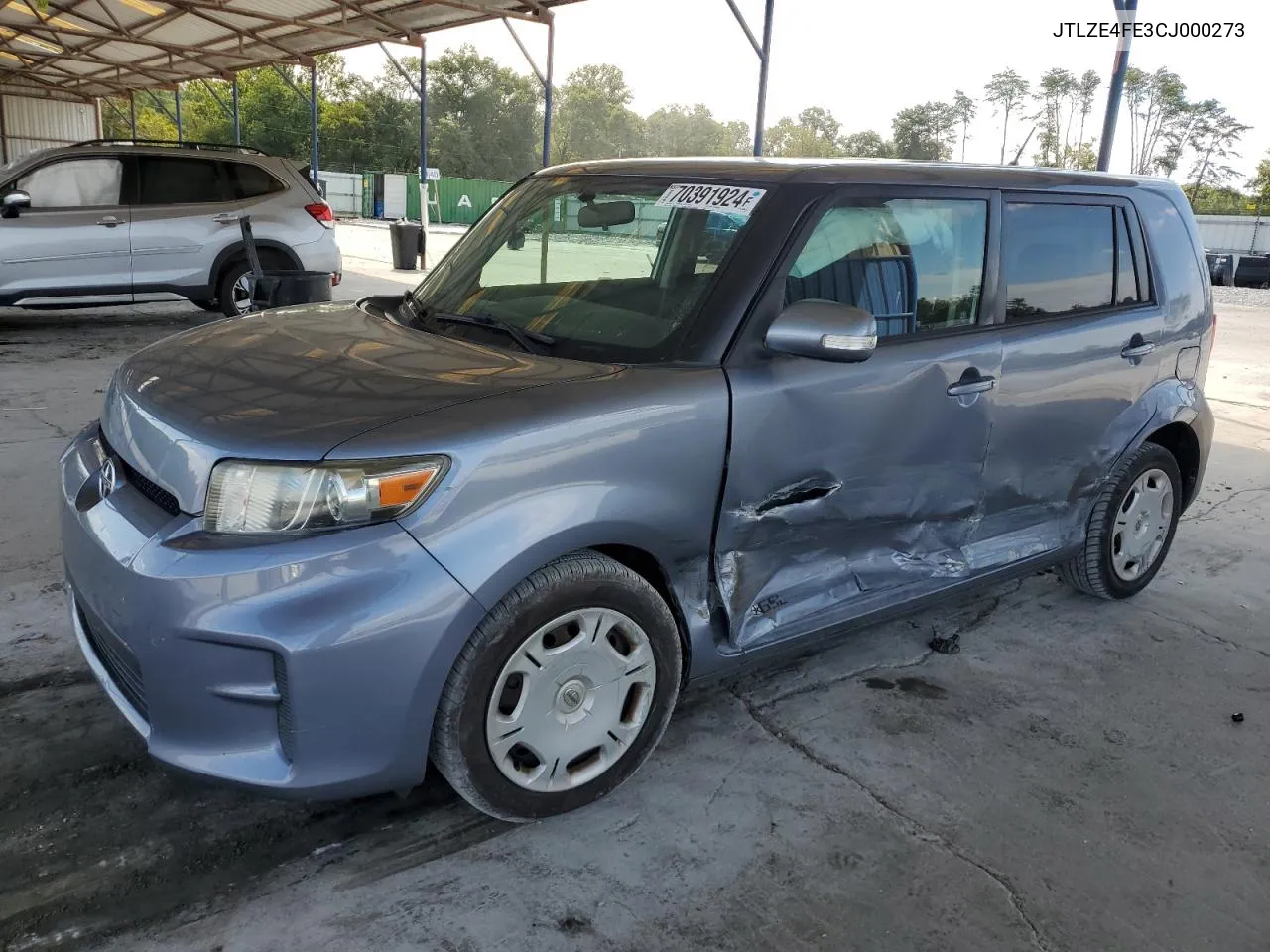 2012 Toyota Scion Xb VIN: JTLZE4FE3CJ000273 Lot: 70391924