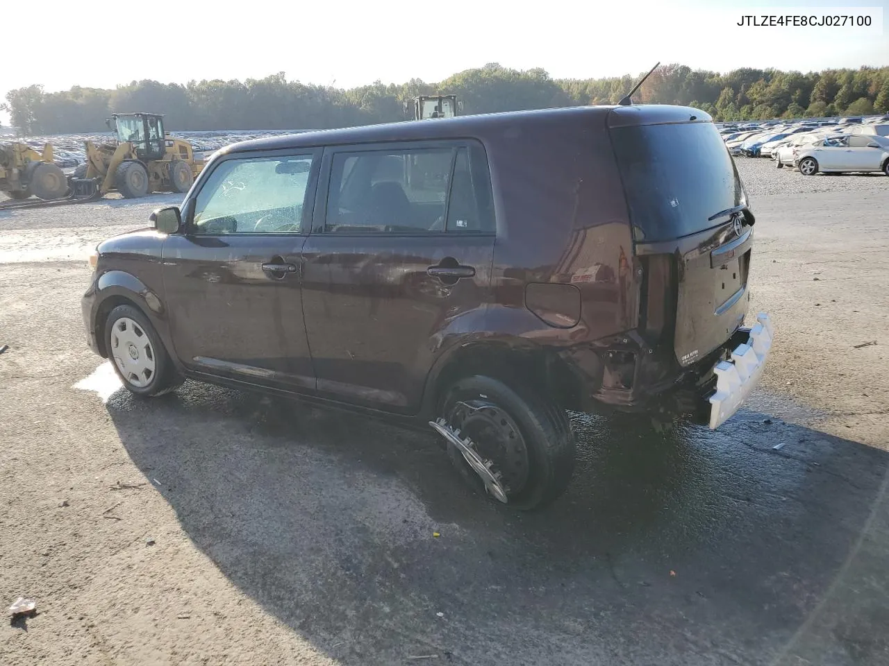 2012 Toyota Scion Xb VIN: JTLZE4FE8CJ027100 Lot: 76089844