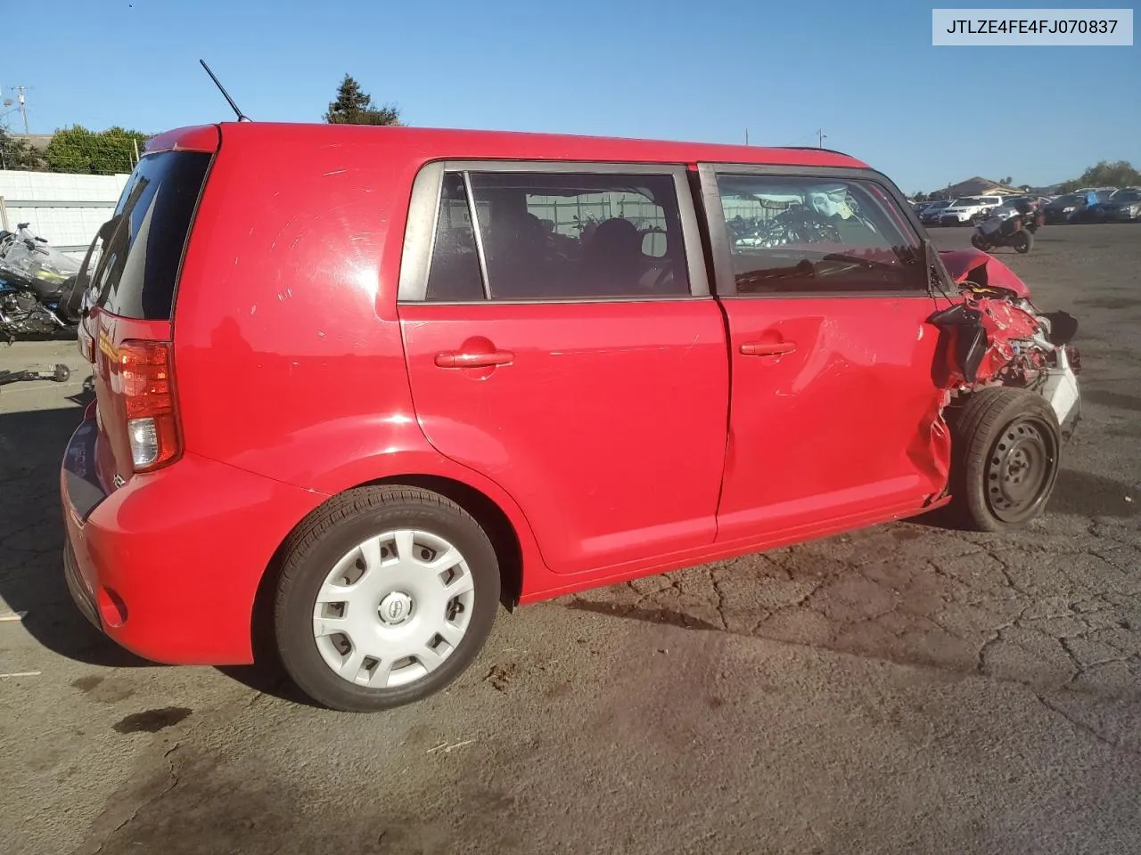 2015 Toyota Scion Xb VIN: JTLZE4FE4FJ070837 Lot: 78202214