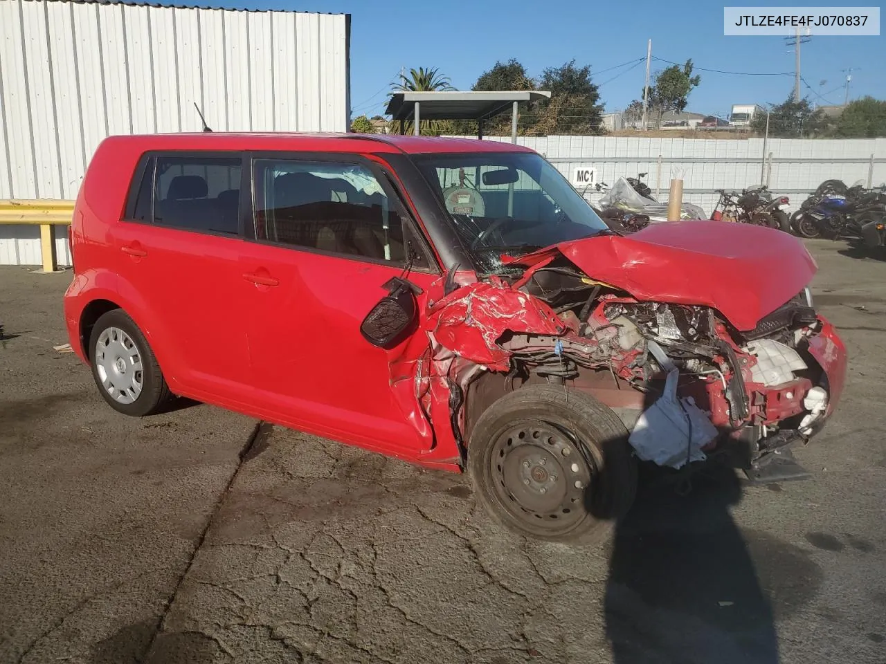 2015 Toyota Scion Xb VIN: JTLZE4FE4FJ070837 Lot: 78202214