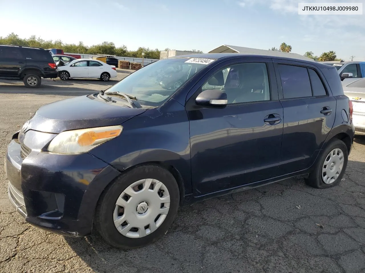 2008 Toyota Scion Xd VIN: JTKKU10498J009980 Lot: 79733494