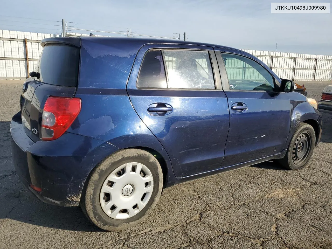 2008 Toyota Scion Xd VIN: JTKKU10498J009980 Lot: 79733494