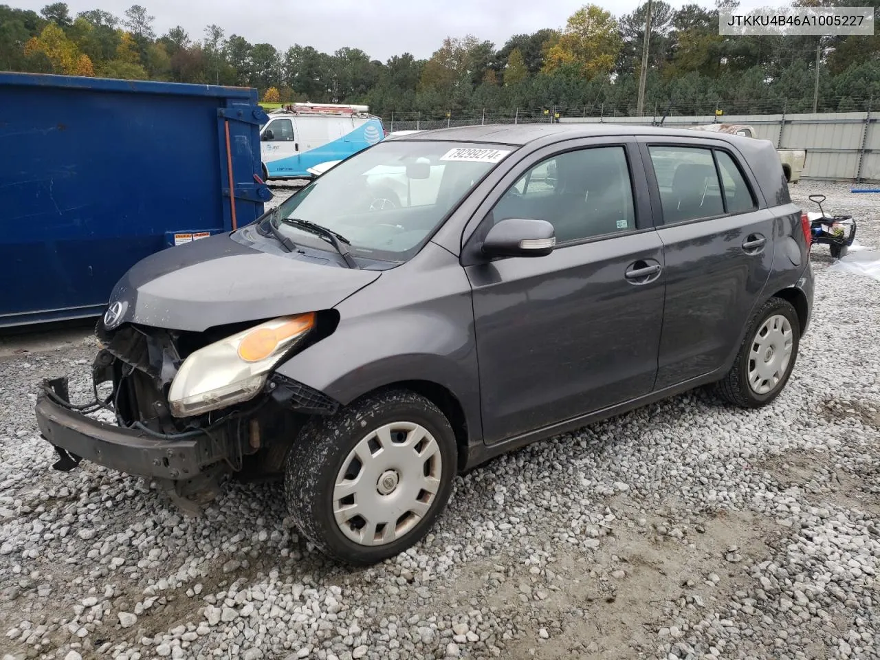 2010 Toyota Scion Xd VIN: JTKKU4B46A1005227 Lot: 79299274