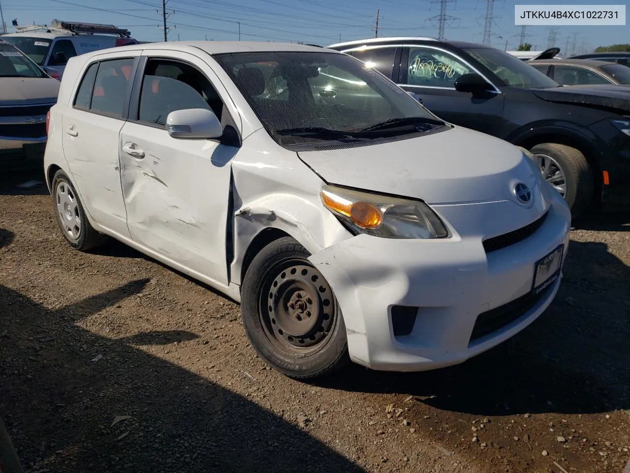 2012 Toyota Scion Xd VIN: JTKKU4B4XC1022731 Lot: 69866944